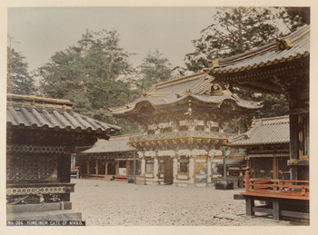 Yomeimon Gate of Nikko by Unsigned / Unknown Artist, Photography