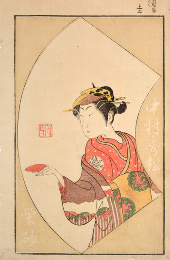 Nakamura Hidematsu by Buncho, Woodblock Print