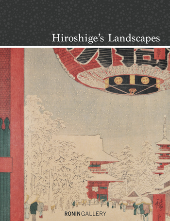 Hiroshige's Landscapes by Ronin Gallery Catalogue & Poster, Books & Catalogs
